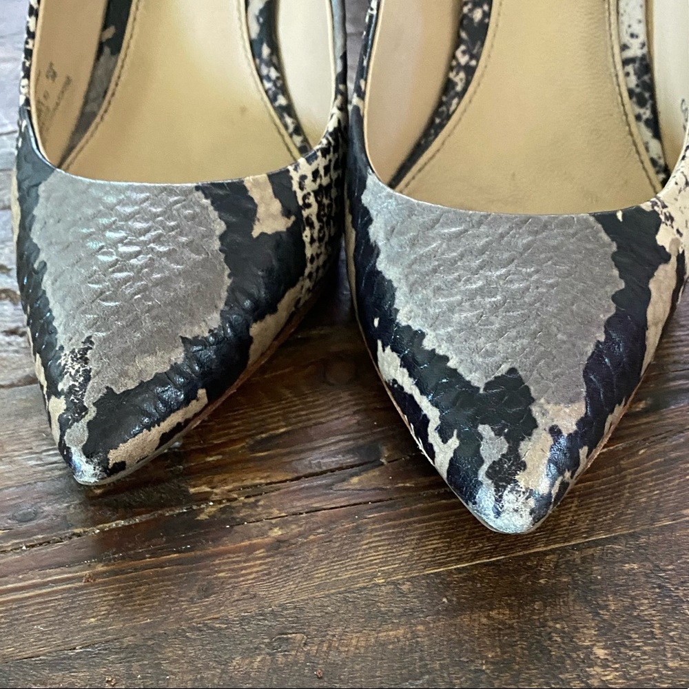 Coach Smith Python Pump Fog Size 6 - image 5